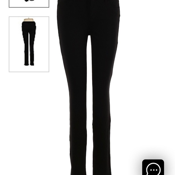 RACHEL ROY Black DENIM skinny jeggings - Picture 8 of 8